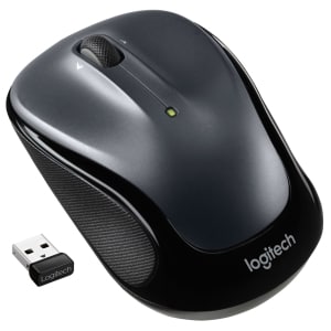 Wireless Mouse in Dark Silver