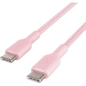 1M USB-C to USB-C Cable, Pink