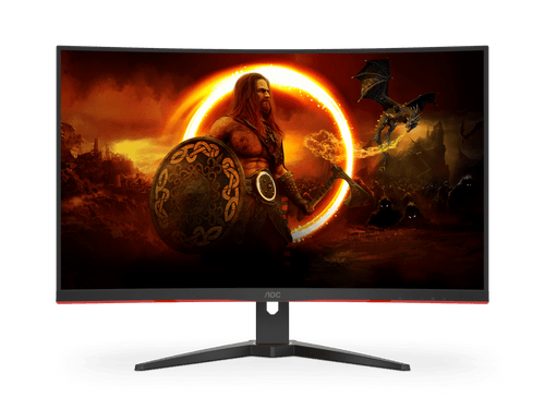 Gaming Monitors - AOC C32G2ZE2 32" Curved 1920x1080 1ms VGA HDMI DP 250Hz Gaming Monitor