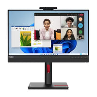 ThinkCentre Tiny-In-One 24 Gen 5 - 23.8" Touch Monitor, 1920x1080, Anti-Glare, with 720p Camera and Mic, DP Input, USB3.0 Port, Adjustable Height/Tilt/Pivot/Swivel