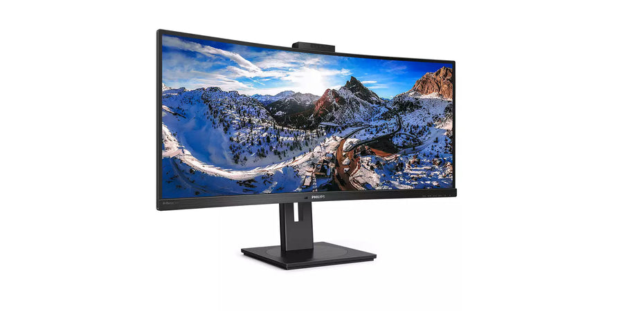 34" WQHD USB-C Docking Monitor with Webcam and Microphone, 346P1CRH/75