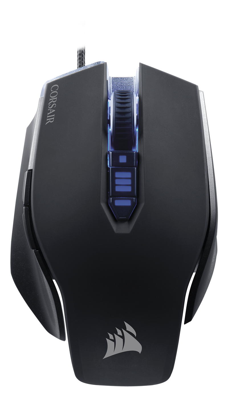 M65 RGB Ultra Wireless Gaming Mouse Backlit RGB LED Optical Silver Aluminum Black