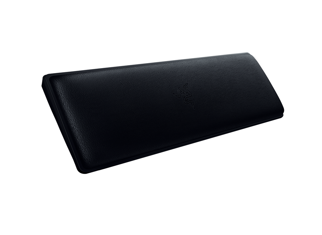 Ergonomic Wrist Rest for Mini Keyboards Plush Memory Foam Cushion Slip-Resistant Feet