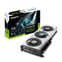 RTX 4060 EAGLE ICE OC 8GB GDDR6 Graphics Card NVIDIA DLSS Ada Lovelace 4th Gen Cores