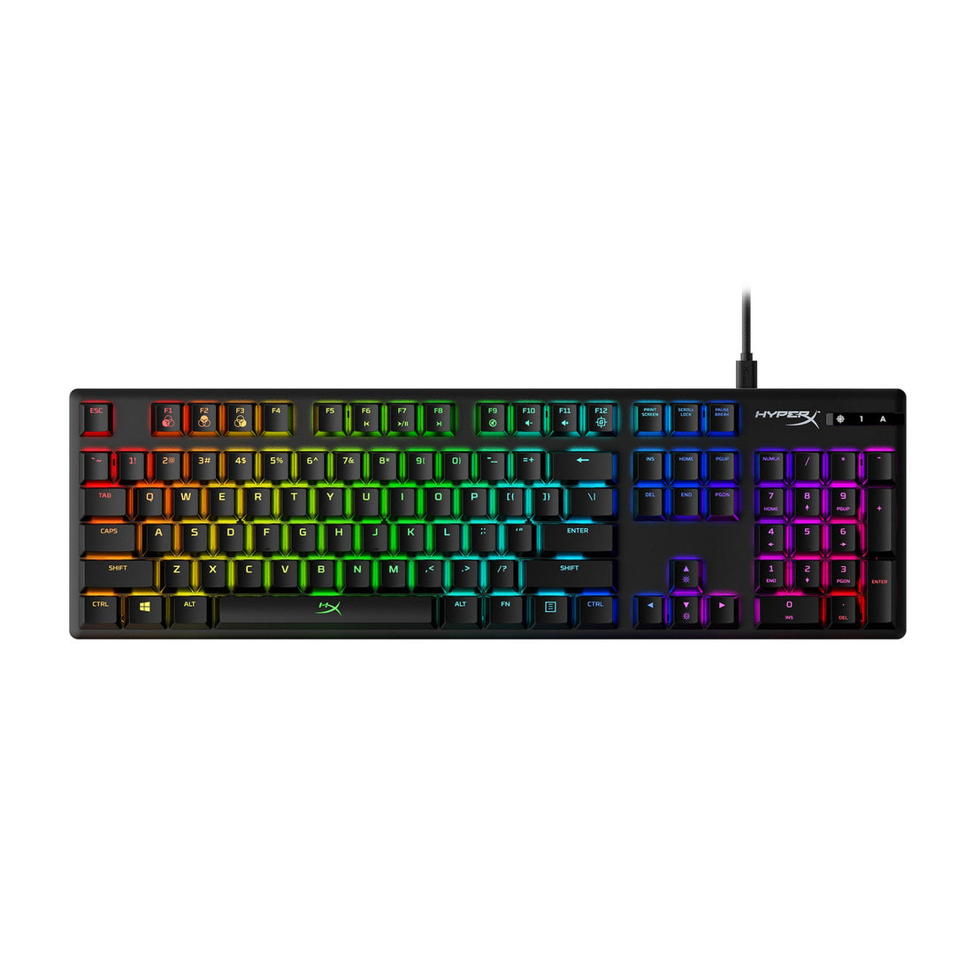 Alloy Origins RGB Mechanical Gaming Keyboard, Red Switch