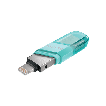 iXpand Flash Drive Flip SDIX90N 128GB Mint Green USB 3.0 iOS 128GB