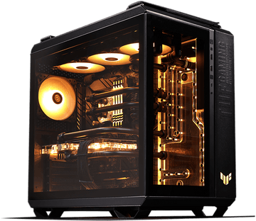 Tuf Gaming GT502 Mid-Tower Tempered Glass Case - Black