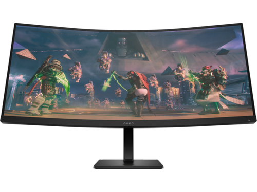 Gaming Monitors - HP Omen 34'' 3440X1440 WQHD 21:9 1Ms 165Hz Curved Gaming Monitor