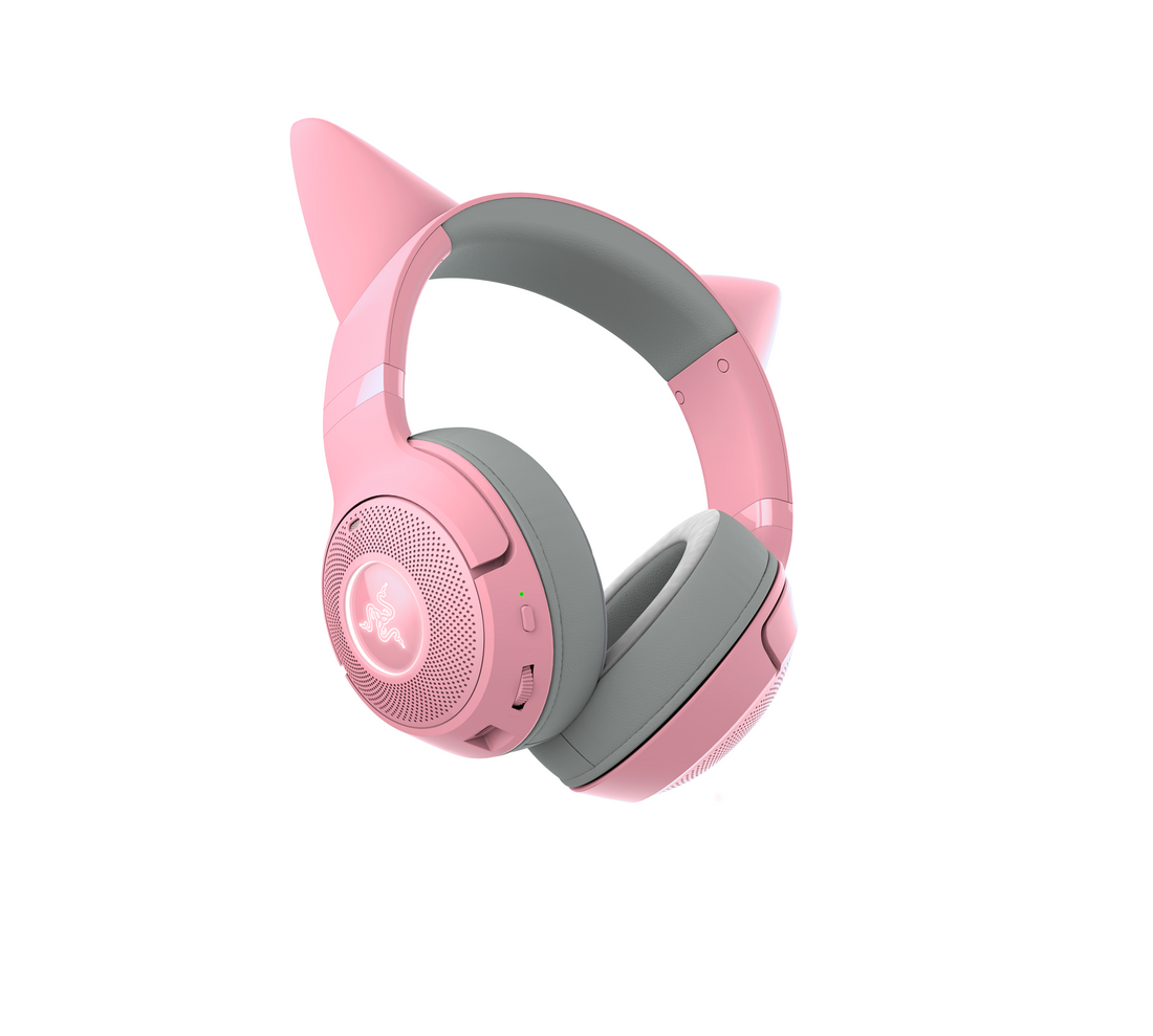 Kraken Kitty V2 BT Wireless Bluetooth RGB Headset with Kitty Ears