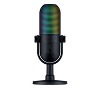 Seiren V3 Chroma RGB USB Microphone with Tap-to-Mute Black Mic