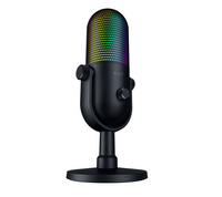 Seiren V3 Chroma RGB USB Microphone with Tap-to-Mute Black Mic