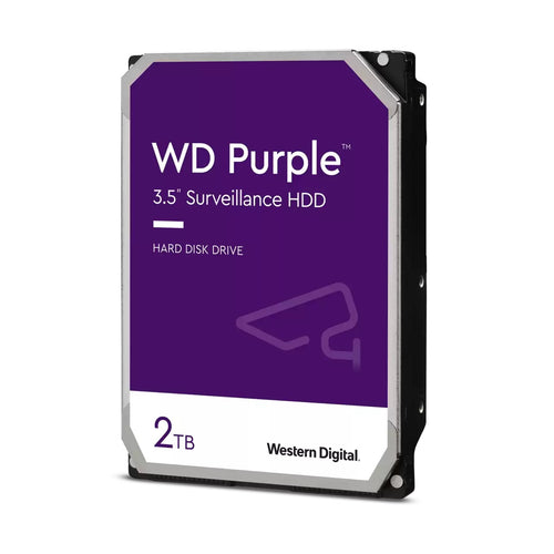 WD - Wd 2TB Surveillance HDD 3.5" SATA 64MB Cache Hard Drive