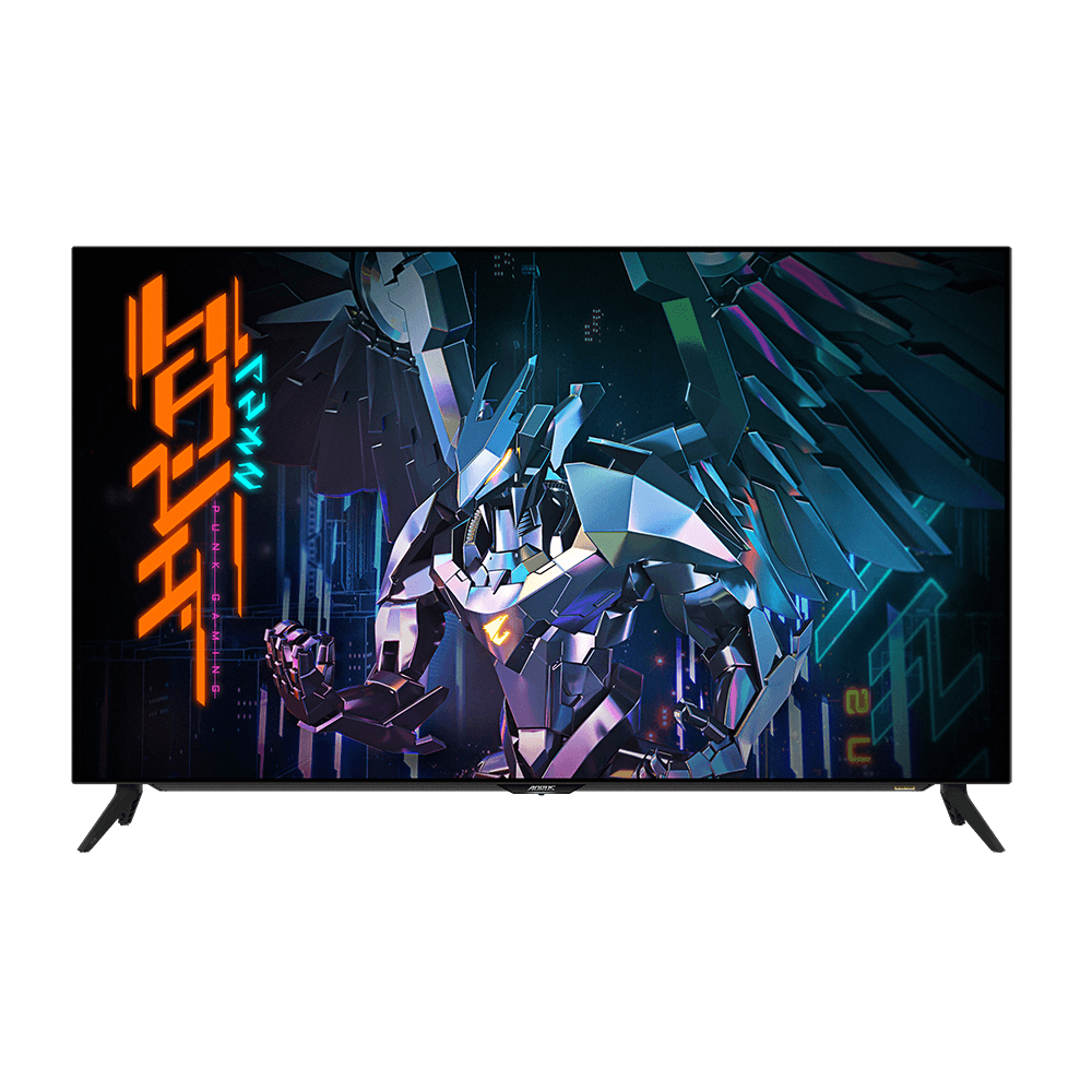 Aorus FO48U 48 Inch UHD OLED 120Hz 1Ms 144Hz Gaming Monitor with Speakers