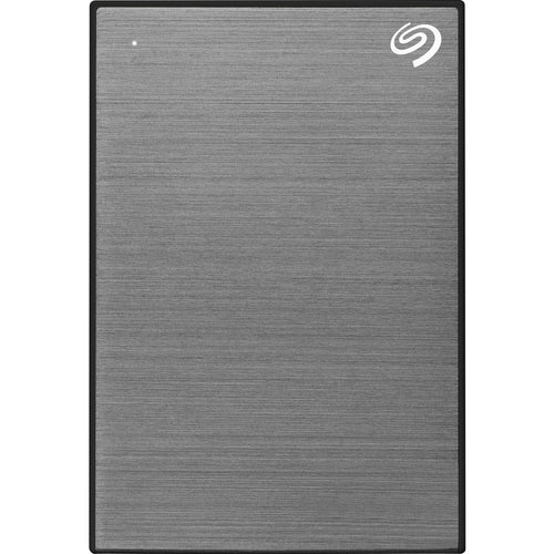 Seagate - Seagate 2TB One Touch Portable with Rescue-Grey