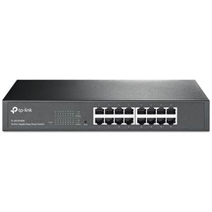 TP-Link - TP-Link SG1016DE 16 Port Gigabit Switch Easy Smart Rack Mount