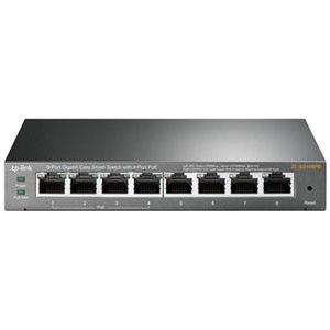 TP-Link - TP-Link SG108PE 8 Port Gigabit Switch Easy Smart 4x PoE Ports