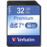 Premium SDHC Class 10 Card 32Gb