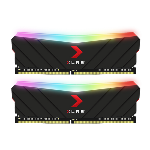 PC Parts - PNY 16GB XLR8 RGB DDR4 3600 DIMM Kit