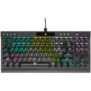K70 TKL CS BLK-OPX Silver-RGB Mechanical Keyboard
