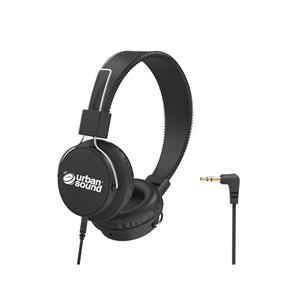 Urban Sound Volume-Limiting Kids Headphones - Black