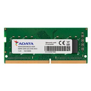 Computer Memory (RAM) - Adata 8Gb DDR4-3200 1024x8 SODIMM