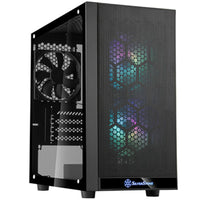 PS15B-Pro mATX MiniTower Case Black Tempered Glass