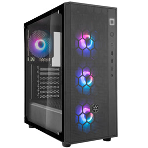 Desktop Cases - SilverStone Fara R1 Pro v2 ATX Black Mid Tower Case ARGb