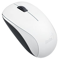 NX-7000 USB Wireless White Mouse