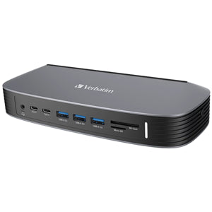 Verbatim - Verbatim 13-in-1 Type-C Universal Notebook Dock with Power Delivery