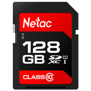 P600 SDHC U1/C10 Card 128Gb