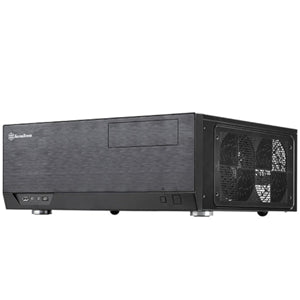 SilverStone - SilverStone GD09B-C Grandia ATX Black HTPC Case