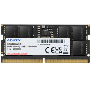 Memory (RAM) - Adata 32Gb DDR5-5600 2048x8 SODIMM