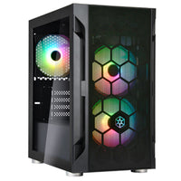 Fara H1M mATX Case - Glass Window + ARGb fans