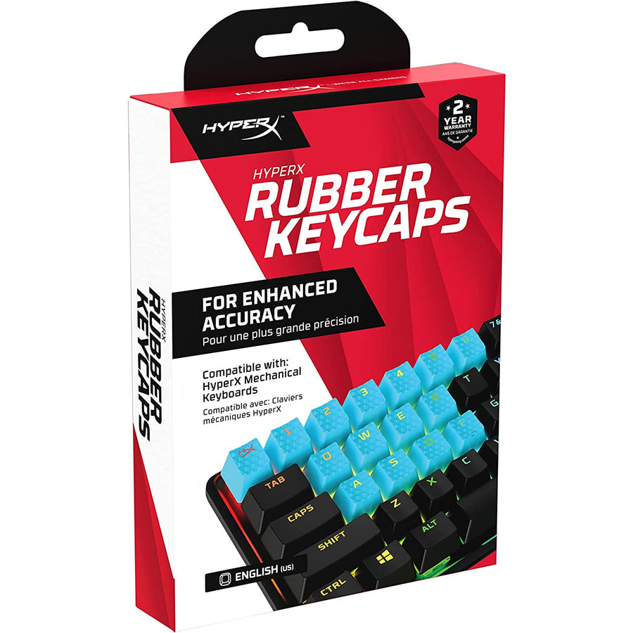 Rubber Keycaps - Blue