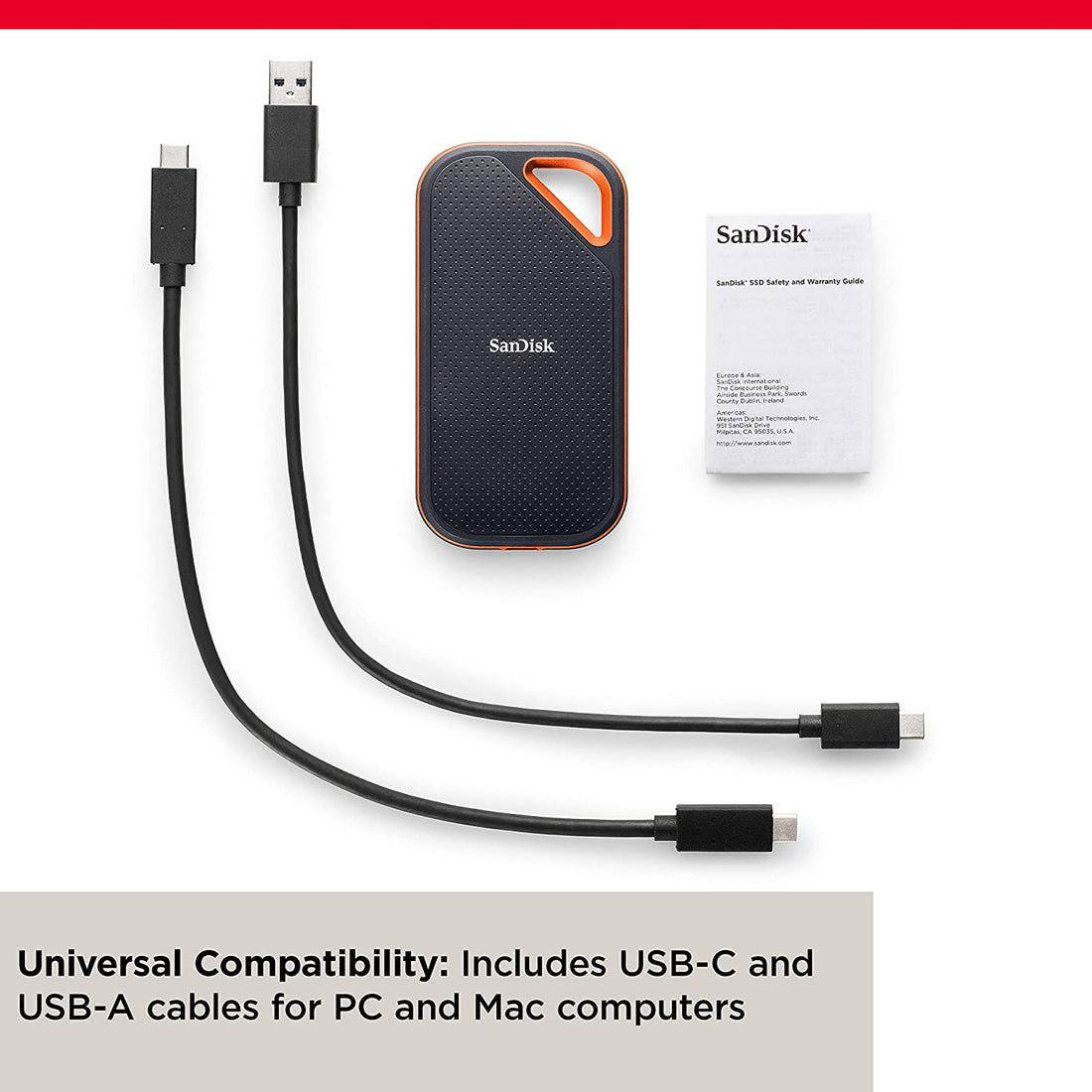 Extreme Pro Portable SSD 2TB USB3.2 Gen 2x2