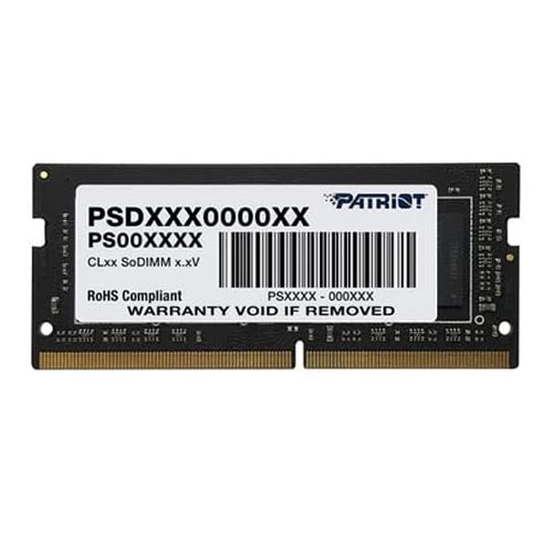 Computer Memory (RAM) - Patriot Memory 8GB 3200MHz DDR4 Non-ECC CL22 SODIMM