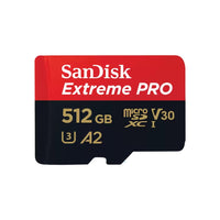 Extreme Pro MicroSDXC 512GB U3 A2