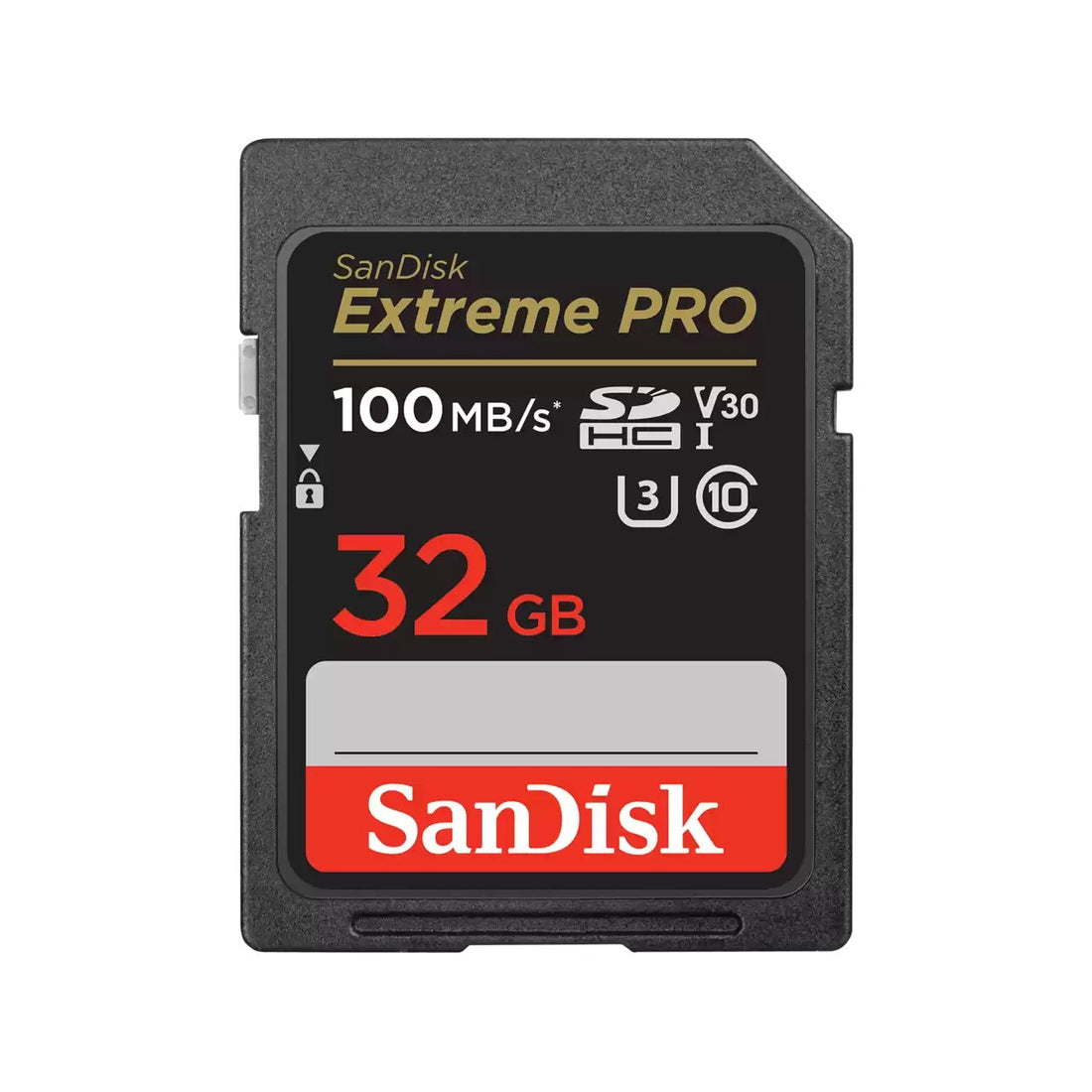 Extreme Pro SDHC 32GB U3 C10 V30 UHS-I 100MB/s R 90MB/s W 4x6