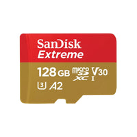 Extreme MicroSDXC 128GB U3 C10 A2 UHS-I