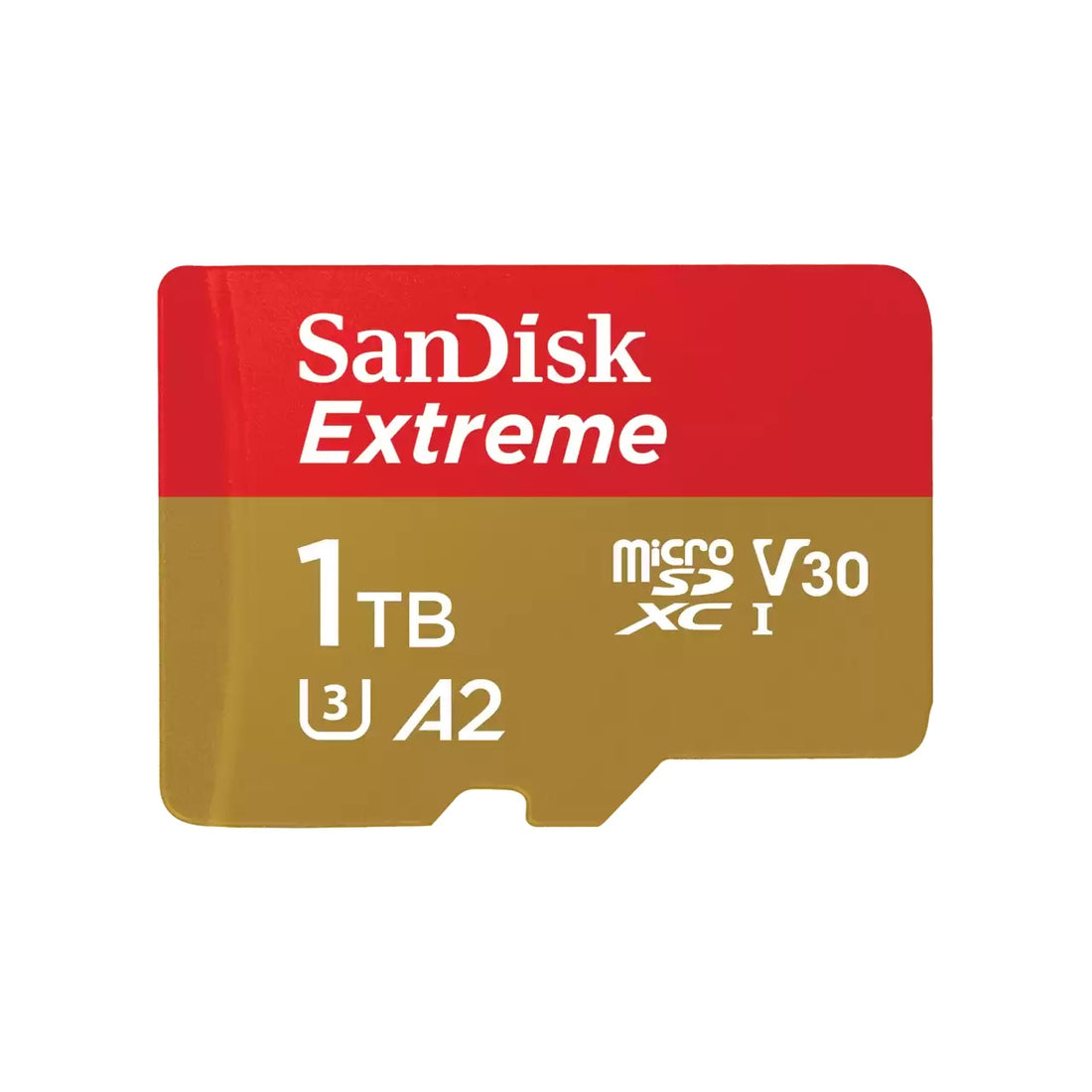 Extreme microSDXC 1TB, U3, A2, UHS-I, 190MB/s R, 130MB/s W