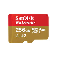 Extreme microSDXC 256GB U3 A2