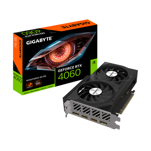 Graphics Cards - Gigabyte GeForce RTX 4060 OC 8Gd 1.0 Graphic Card