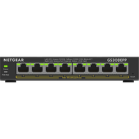 8-Port High-Power PoE+ Gigabit Smart Managed Plus Switch