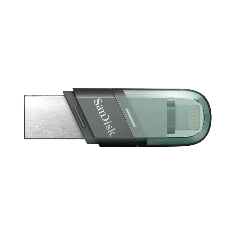 iXpand Flash Drive Flip, 128GB, Black, iOS, USB 3.0