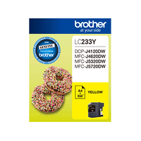 Yellow 500 Pages Ink Cartridge LC233Y