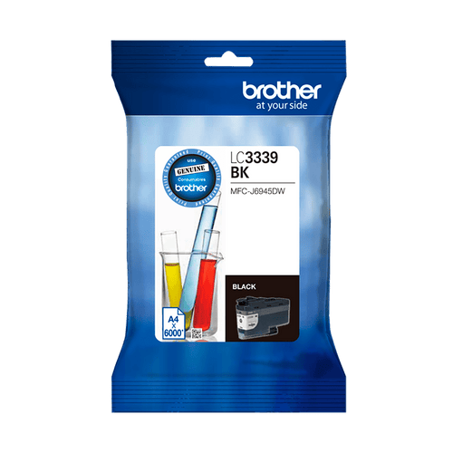 Brother - Brother Black High Yield Ink Cart LC3339XLBK