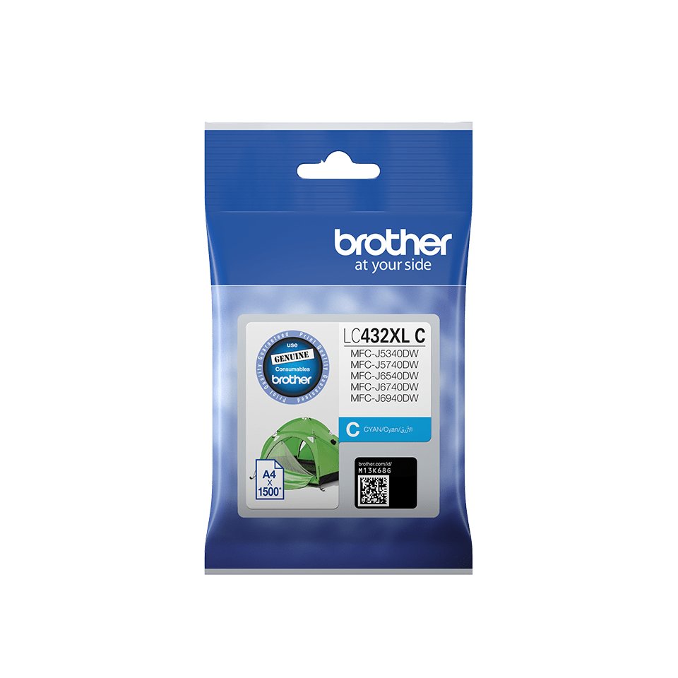 Cyan Ink Cartridge LC432XLC