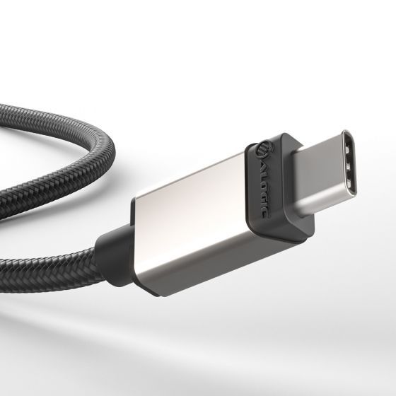 Ultra Fast USB-C to USB-C Cable 1m - 5A/ 480Mbps - Space Grey