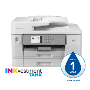 A3 Inkjet Multifunction All-in-One Printer MFCJ6955DW