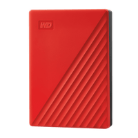 My Passport 4TB External HDD, Red